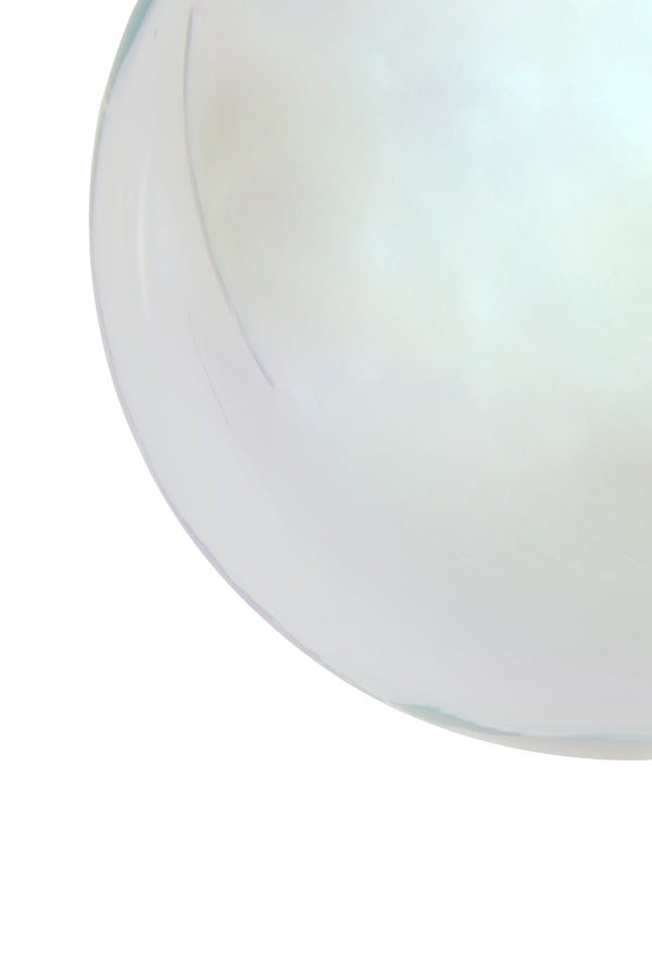 Medina Glass Rainbow Hanging Lamp Ø48 cm with Black Accents