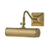 Elegant Brushed Brass Picture Light - Small 1-Light Fixture