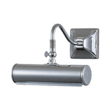 Sleek Polished Chrome Picture Light, 1 Light, Compact Design (190mm)