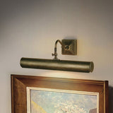 Elegant Black and Gold Double Bulb Wall Picture Light, 36cm
