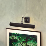 Elegant Dark Bronze Iron Picture Light, 40cm