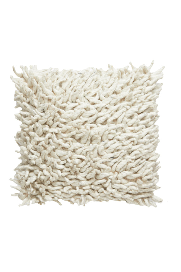 Rustic Beige Comallo Cushion 45x45 cm
