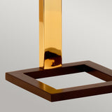 Elegant Ceramic & Gold Table Lamp with Cream Polycotton Shade