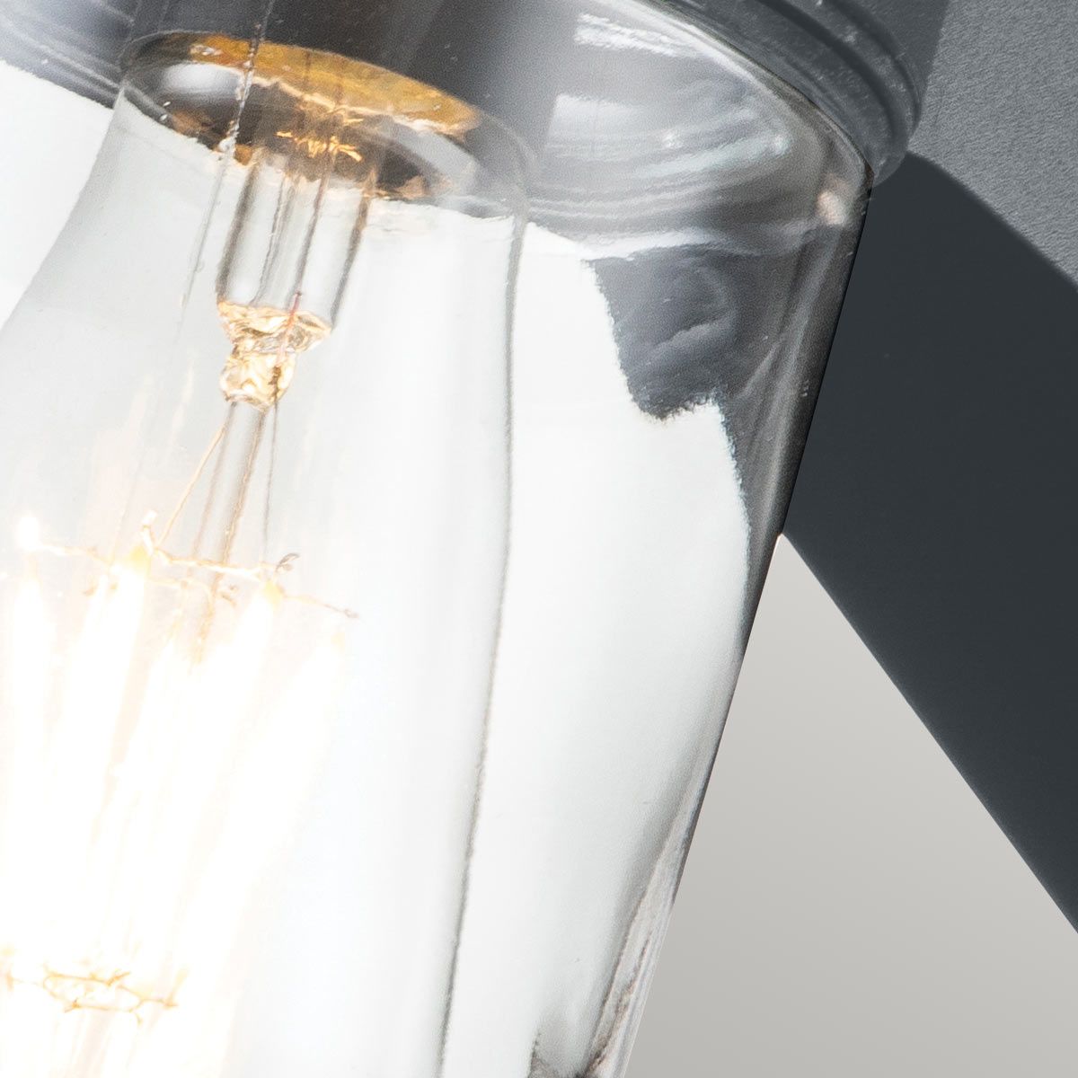 Portfino 1 Light Wall Lantern Grey
