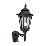 Elegant Black Parish Wall Lantern