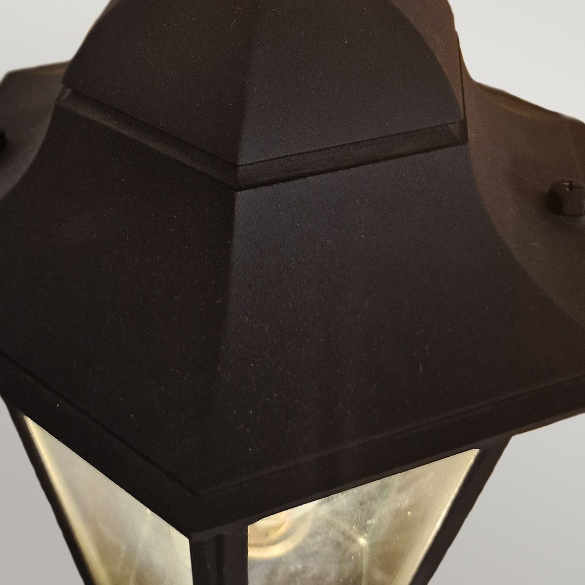 Elegant Black Parish Wall Lantern