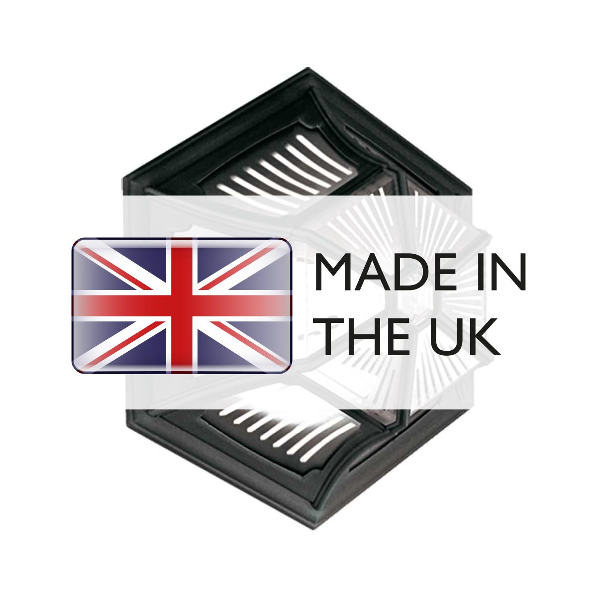 Elegant Black Die-Cast Aluminium Flush Mount Lantern