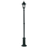 Elegant Black Parish Outdoor Lamp Post