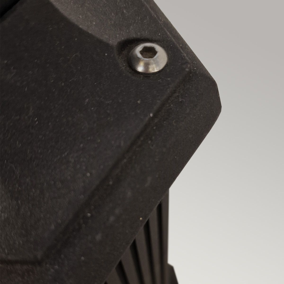 Parish Dual Lantern Post in Elegant Black