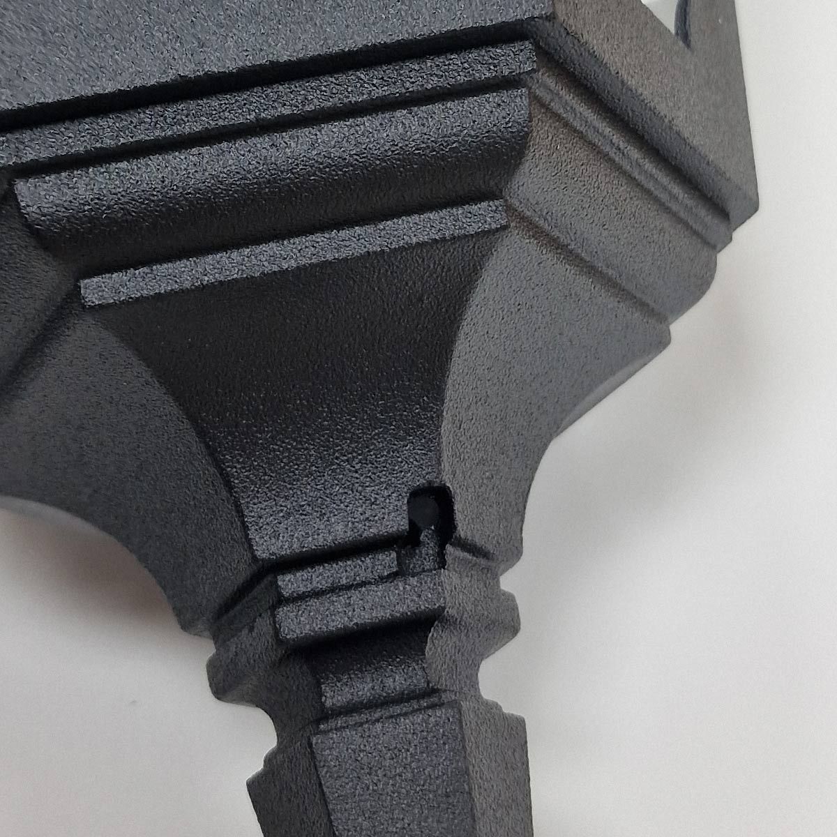 Parish 1 Light Chain Lantern  Black