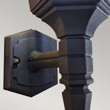 Elegant Parish Mini Black Outdoor Wall Lantern