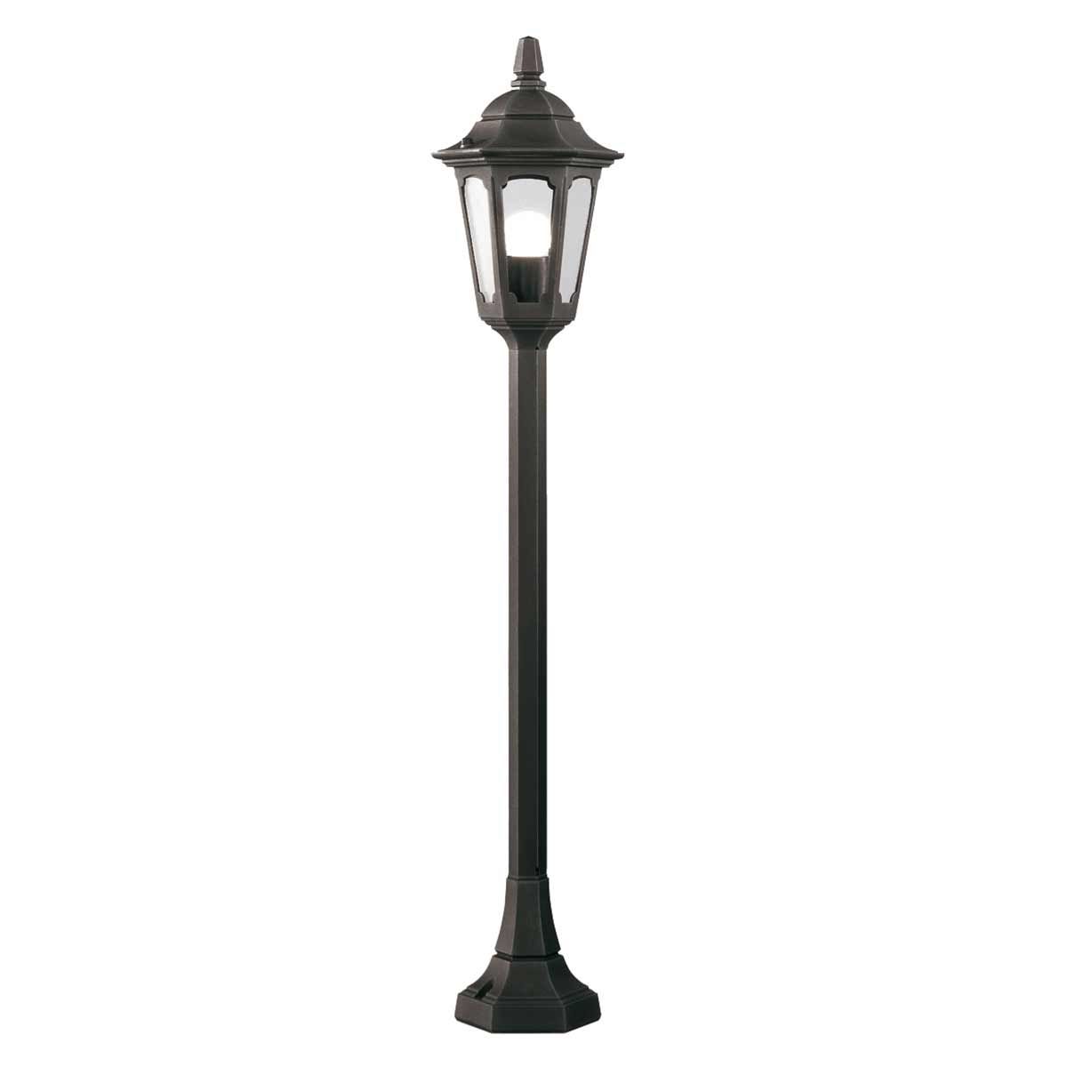 Parish Mini Black Steel Pillar Lantern