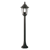 Parish Mini Black Steel Pillar Lantern