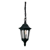 Parish Mini 1 Light Chain Lantern Black