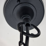 Parish Mini 1 Light Chain Lantern Black