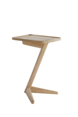Rustic Mango Wood Side Table 45x42x63 cm - Natural Finish
