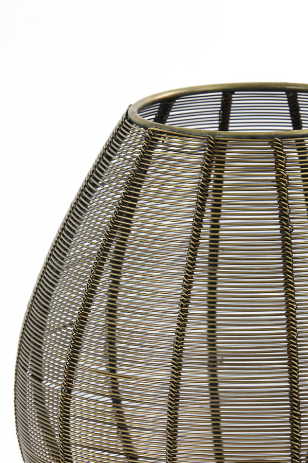 Antique Bronze Suneko Table Lamp Ø25x34 cm