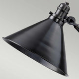 Provence Vintage Industrial Gunmetal Adjustable Standing Lamp