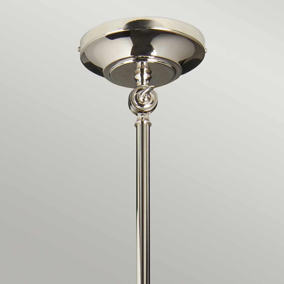 Provence Grande Adjustable Wall/Pendant Light in Polished Nickel