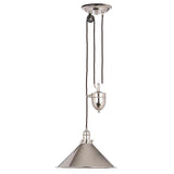 Provence Pendant in Polished Nickel Finish