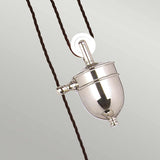 Provence Pendant in Polished Nickel Finish