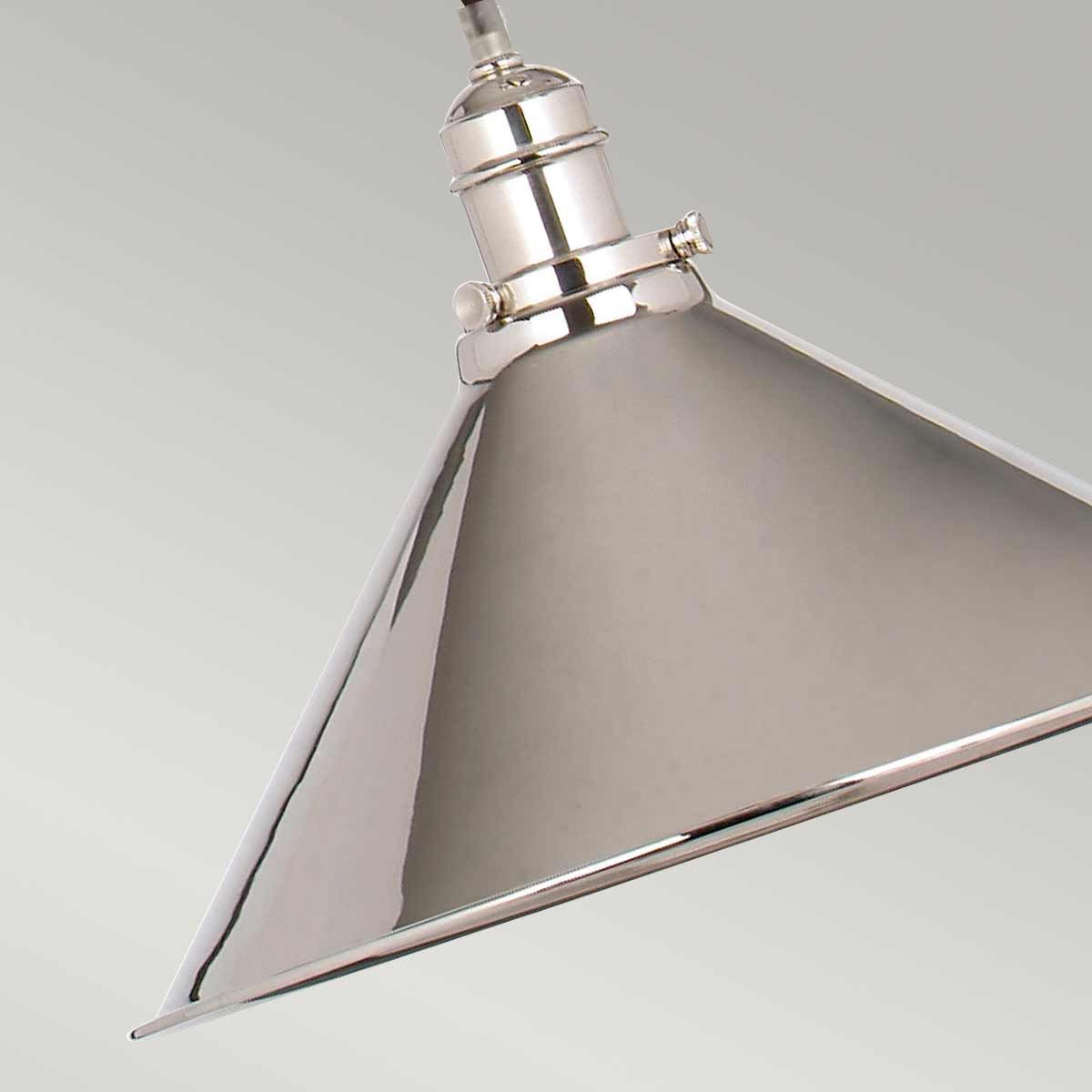 Provence Pendant in Polished Nickel Finish