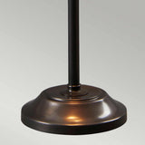 Vintage French Bistro Table Lamp in Old Bronze Finish