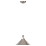 Provence Pendant Light in Polished Nickel Finish