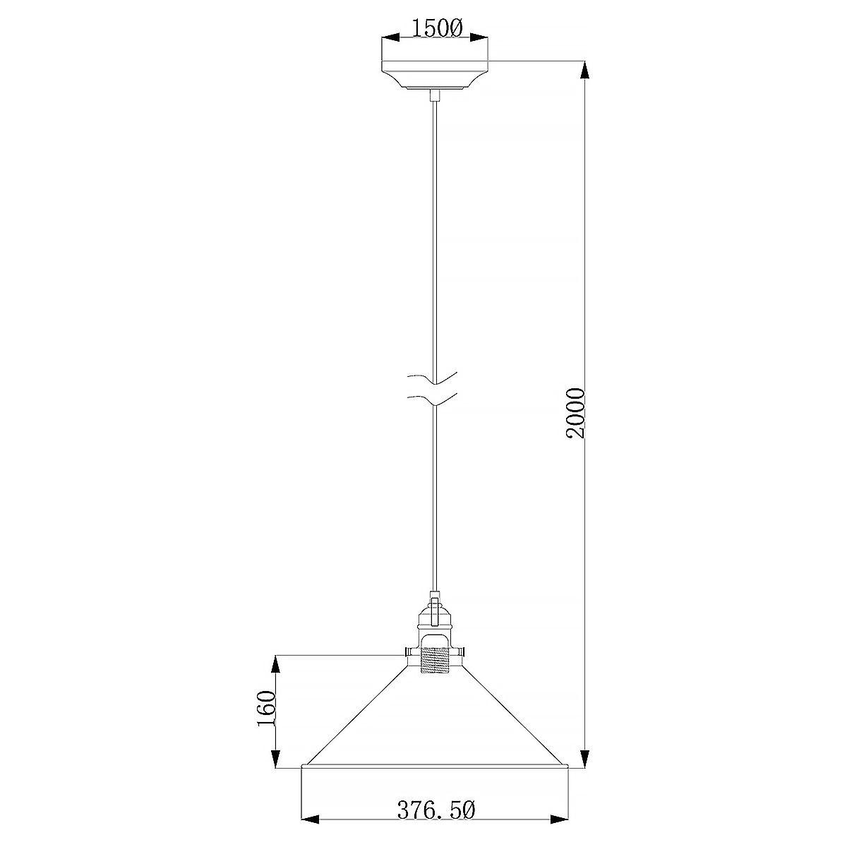 Provence Pendant Light in Polished Nickel Finish
