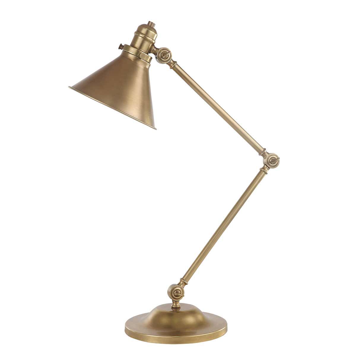 Vintage French Bistro Table Lamp