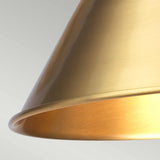 Provence One-Light Wall Sconce in Vintage Brass Finish
