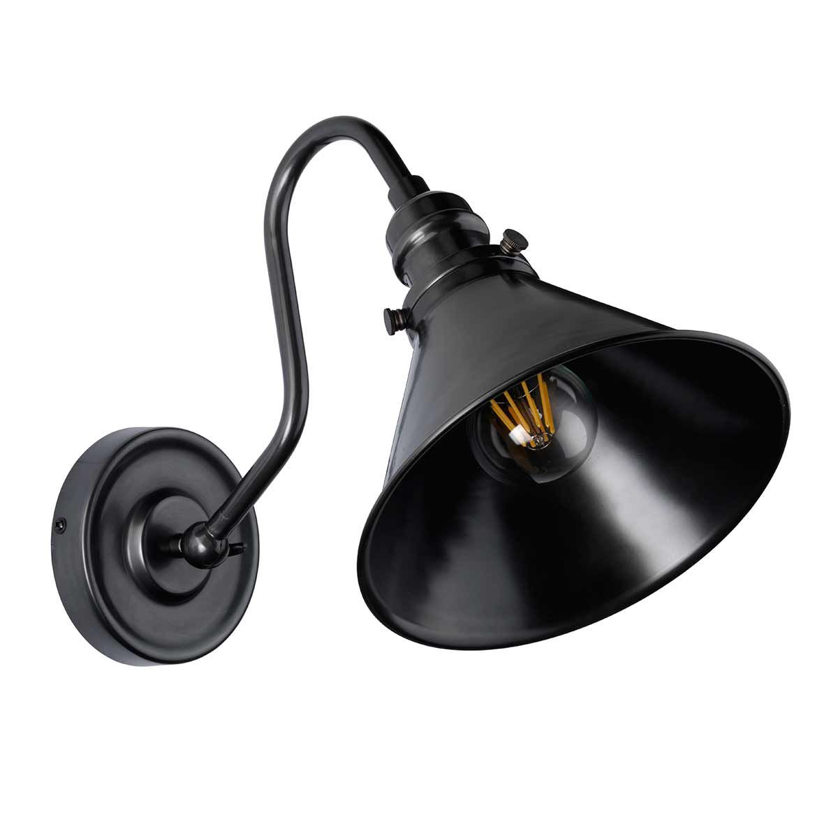 Provence Vintage-Style Wall Sconce in Old Bronze Finish