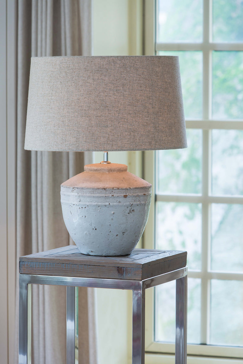 Vintage White Toba Medium Lamp Base 25x35 cm