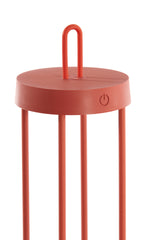 Elegant Cylindrical LED Table Lamp - Isalo Terra Design