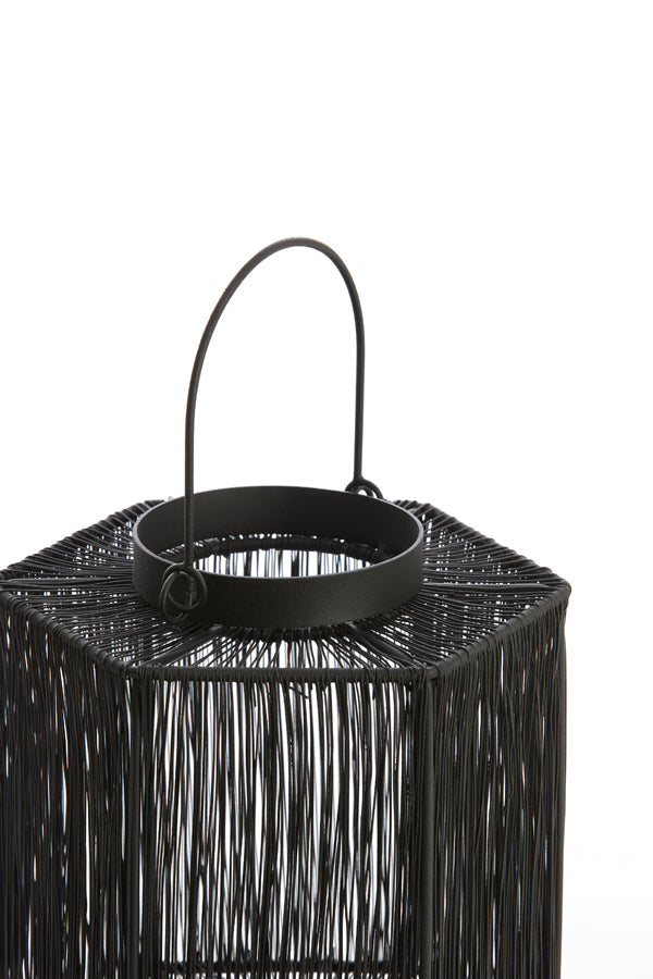 Stormy Elegance 24x24x24 cm Banjani Black