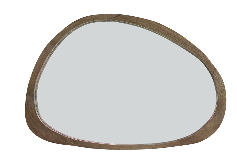 Elegant Sonora 120x5x80 cm Matte Dark Brown Mirror