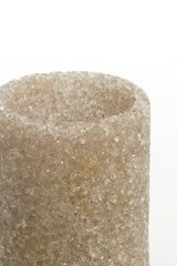 Grey Morita Glass Tealight Holder 7x7 cm