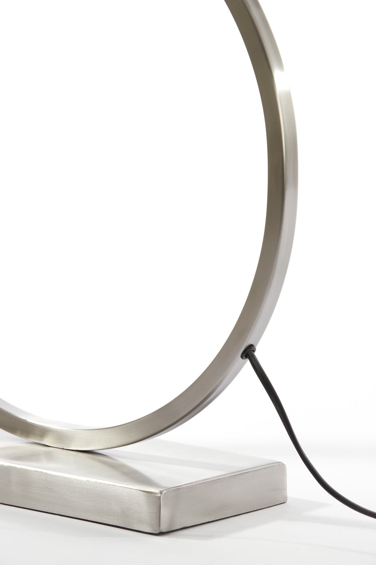 Satin Nickel Liva Lamp Base 40x13x47 cm