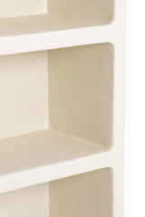 Elegant Nahua Beige Storage Cabinet 110x35x190 cm