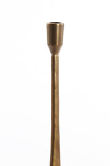 Antique Bronze Tall Candle Holder - Ø13x55 cm