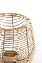 Adeta Gold Tealight Holder 12cm Diameter