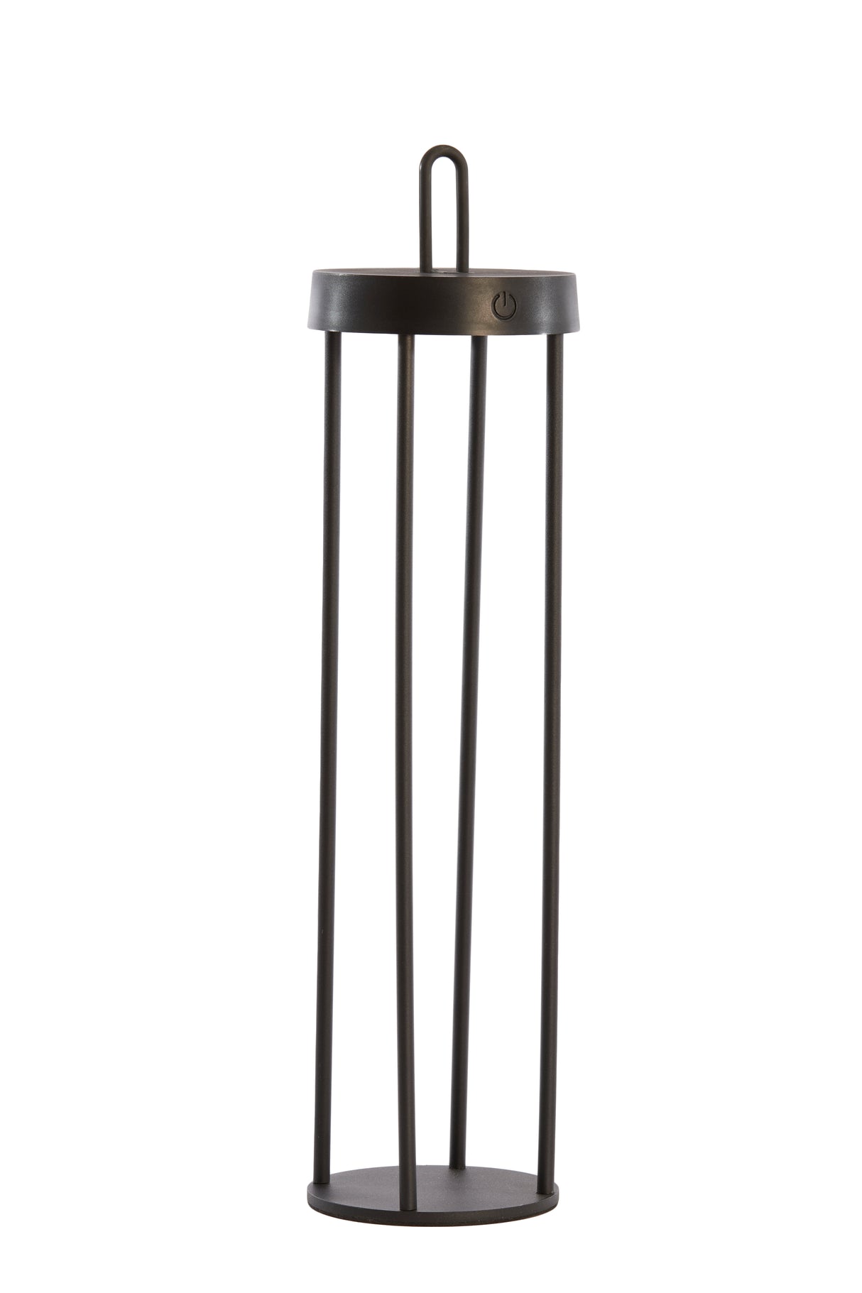 Sleek Black LED Table Lamp Ø13x50 cm - Isalo Design