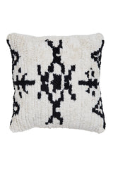 Pirna Natural-Black 45x45 cm Square Cushion