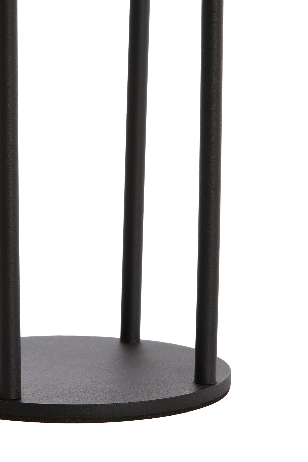 Sleek Black LED Table Lamp Ø13x28 cm - Isalo Design