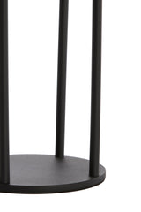 Sleek Black LED Table Lamp Ø13x28 cm - Isalo Design