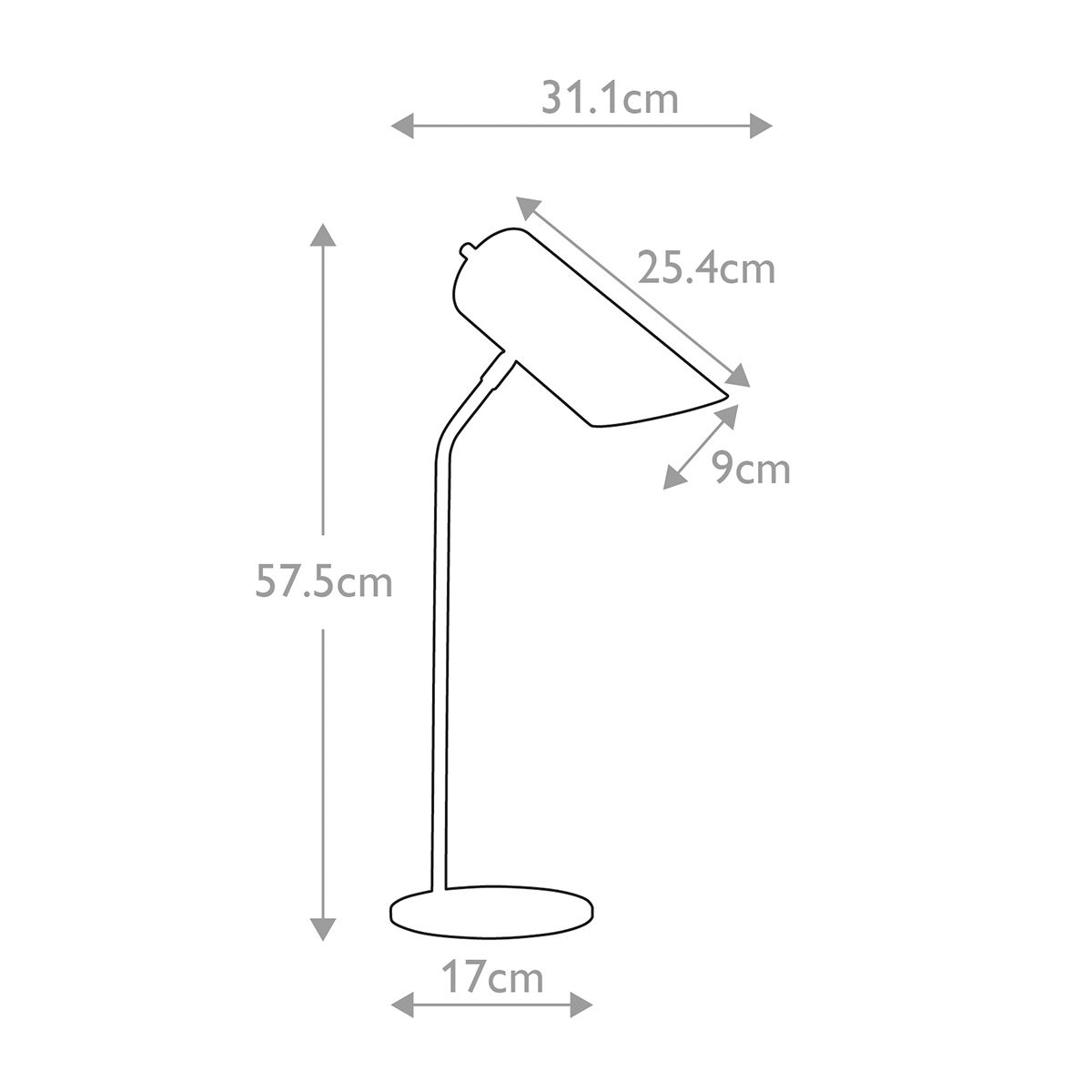 Refined Quinto Table Lamp in Sleek White and Elegant Aged Brass Finish