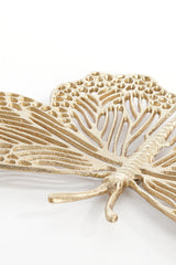 Gleaming Gold Butterfly Ornament 41x23x4 cm