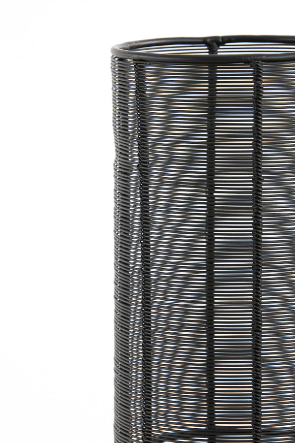 Contemporary Black Lezuza Table Lamp, 15.5 cm x 60.5 cm