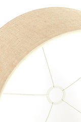 Sand-Toned Modern Cylinder Shade 50-50-38 cm Sendai