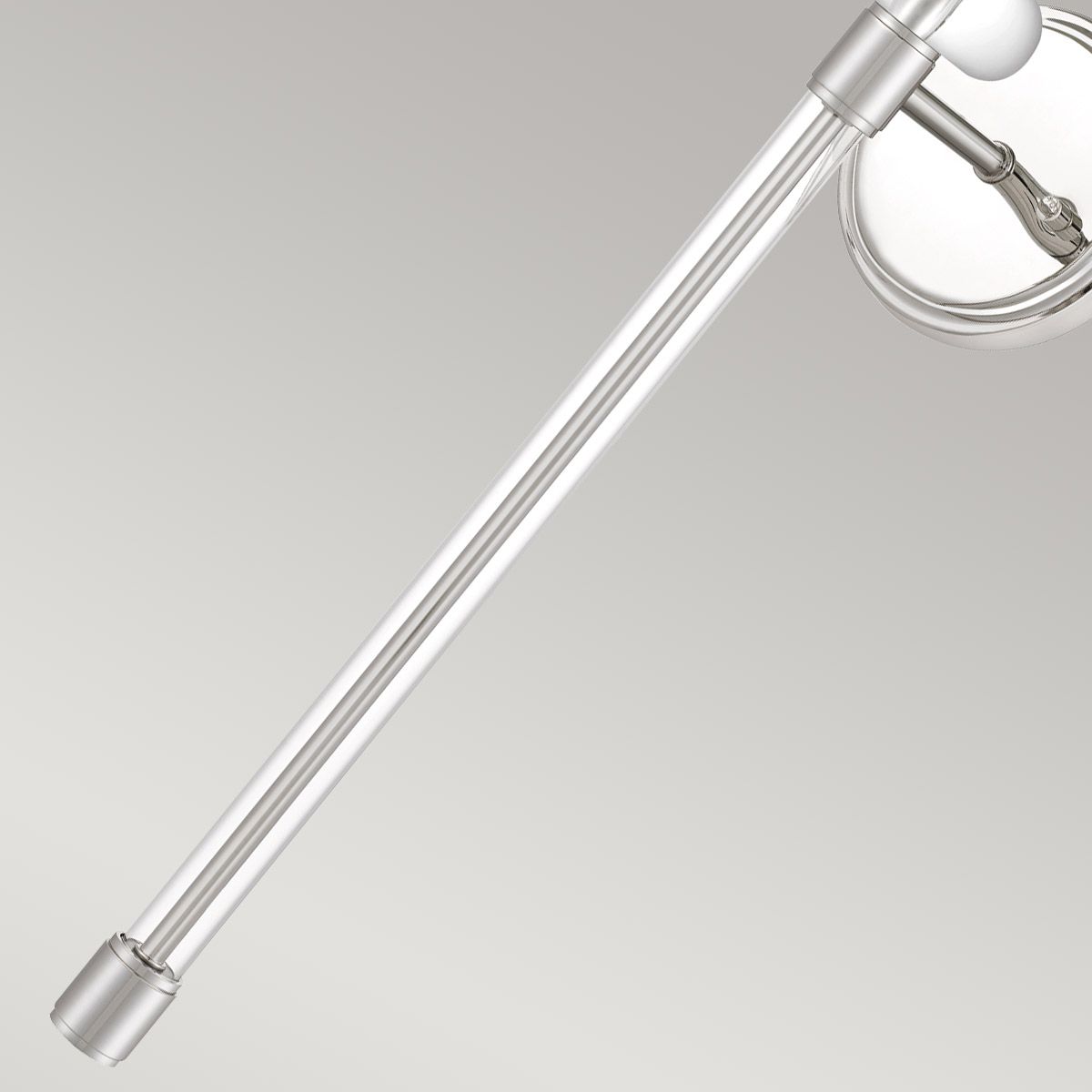 Barbour Polished Nickel Wall Sconce with White Shade